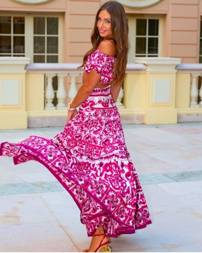 rochie de dama cu fanta 2396