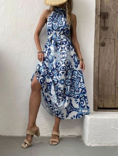 rochie de dama cu fanta 2396