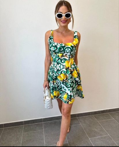 rochie de dama cu fanta 2396