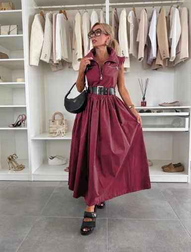 rochie de dama cu fanta 2396
