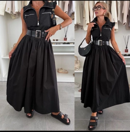 rochie de dama cu fanta 2396