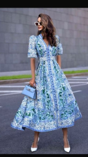 rochie de dama cu fanta 2396