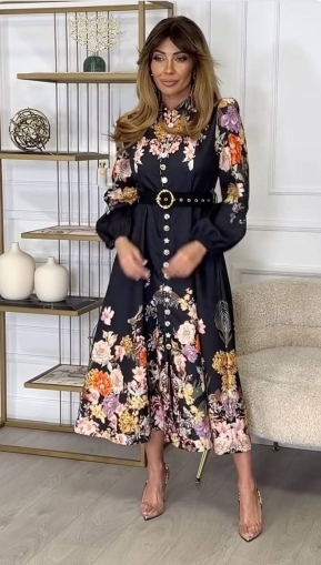 set pantaloni scurti dama cu in camasa 2510 negru