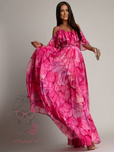 дамска рокля с цепка 88322