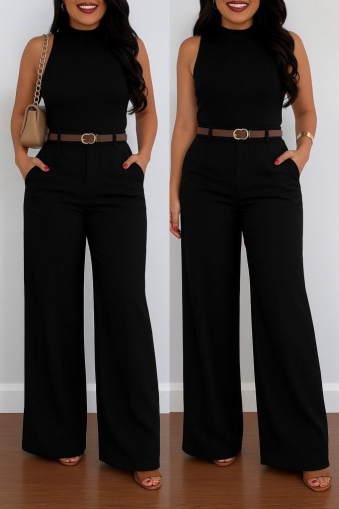 set pantaloni scurti dama cu in camasa 2510 negru