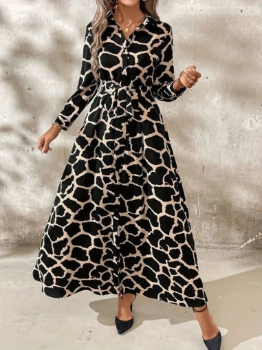 Rochie de damă cu pietre și tul J72338