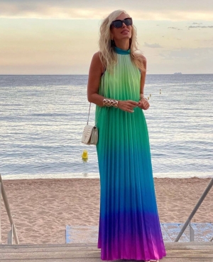 Rochie plisata dama 2154