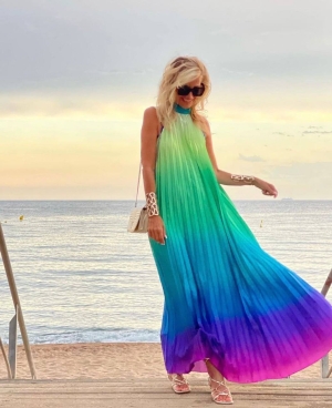 Rochie plisata dama 2154