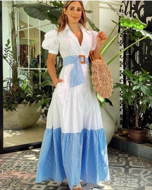 rochie de dama cu centura 2443