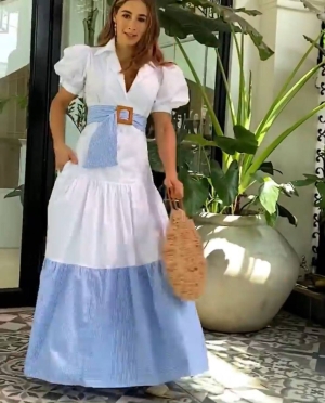 rochie de dama cu centura 2443