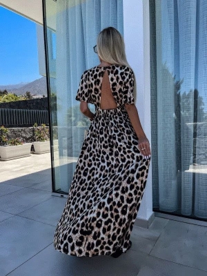 Rochie de dama cu imprimeu A1872