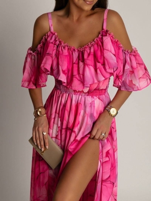 rochie de dama cu fanta 2396