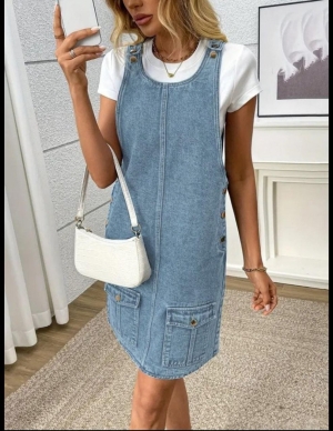 set pantaloni scurti dama cu in camasa 2510 negru