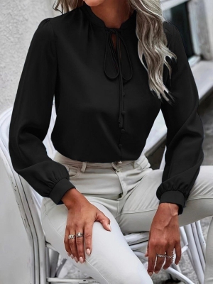 дамска блуза  j59032 черен