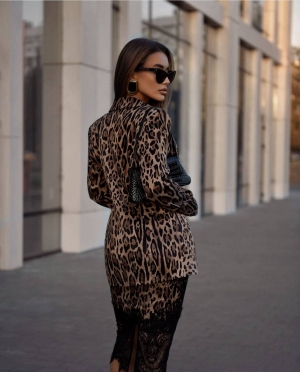 set pantaloni scurti dama cu in camasa 2510 negru