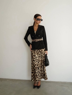 set pantaloni scurti dama cu in camasa 2510 negru