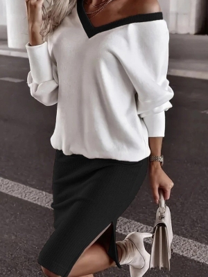 rochie de dama cu fanta 2396