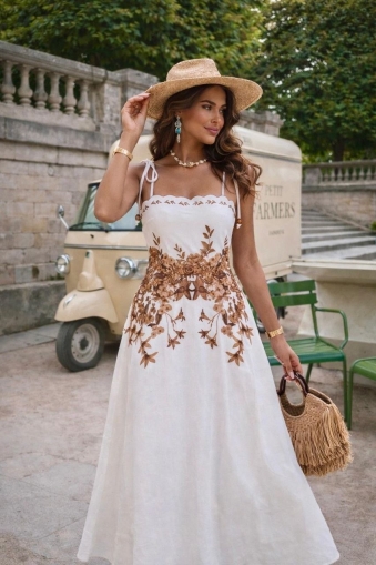 rochie de dama cu fanta 2396