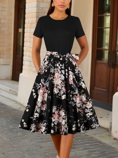 rochie de dama cu fanta 2396