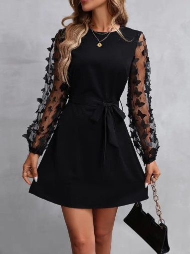 set pantaloni scurti dama cu in camasa 2510 negru
