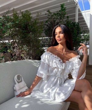 rochie dama satin2449