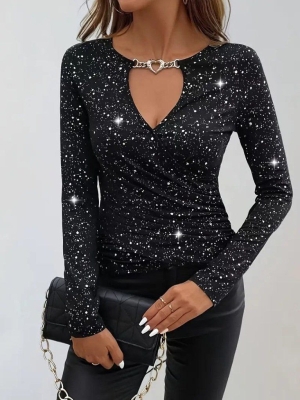 set pantaloni scurti dama cu in camasa 2510 negru