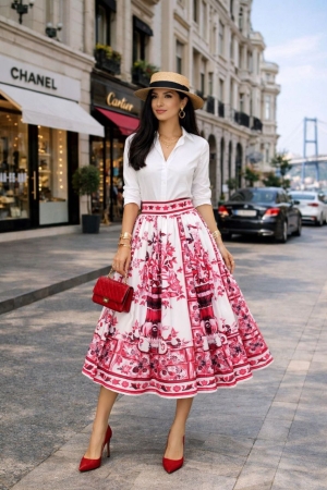 rochie de dama cu fanta 2396