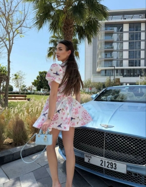 rochie de dama cu fanta 2396