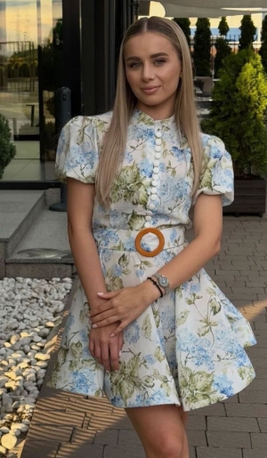 rochie de dama cu fanta 2396