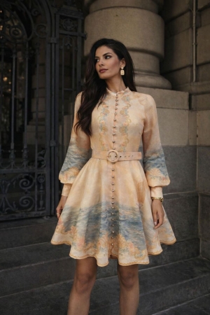 rochie de dama cu fanta 2396