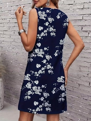 дамска рокля с шарки J71392