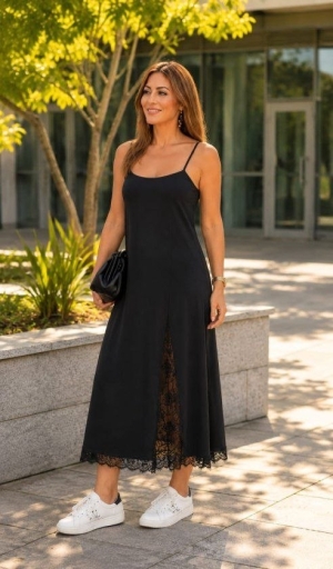 rochie de dama cu fanta 2396